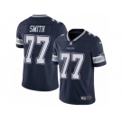 Men's Nike Dallas Cowboys #77 Tyron Smith Vapor Untouchable Limited Navy Blue Team Color NFL Jersey