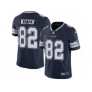 Men's Nike Dallas Cowboys #82 Jason Witten Vapor Untouchable Limited Navy Blue Team Color NFL Jersey