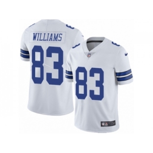 Men's Nike Dallas Cowboys #83 Terrance Williams Vapor Untouchable Limited White NFL Jersey