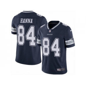 Men's Nike Dallas Cowboys #84 James Hanna Vapor Untouchable Limited Navy Blue Team Color NFL Jersey