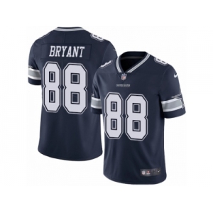 Men's Nike Dallas Cowboys #88 Dez Bryant Vapor Untouchable Limited Navy Blue Team Color NFL Jersey