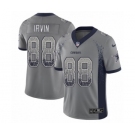 Men's Nike Dallas Cowboys #88 Michael Irvin Limited Gray Rush Drift Fashion NFL Jersey