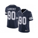 Men's Nike Dallas Cowboys #90 Demarcus Lawrence Vapor Untouchable Limited Navy Blue Team Color NFL Jersey