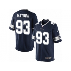 Men's Nike Dallas Cowboys #93 Benson Mayowa Limited Navy Blue Team Color NFL Jersey