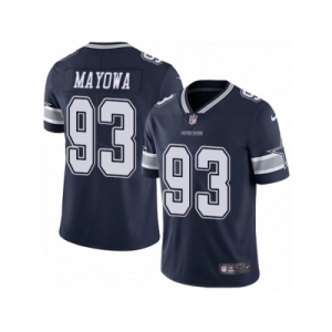 Men's Nike Dallas Cowboys #93 Benson Mayowa Vapor Untouchable Limited Navy Blue Team Color NFL Jersey