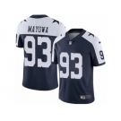 Men's Nike Dallas Cowboys #93 Benson Mayowa Vapor Untouchable Limited Navy Blue Throwback Alternate NFL Jersey