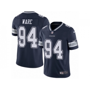 Men's Nike Dallas Cowboys #94 DeMarcus Ware Vapor Untouchable Limited Navy Blue Team Color NFL Jersey