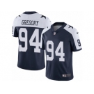 Men's Nike Dallas Cowboys #94 Randy Gregory Vapor Untouchable Limited Navy Blue Throwback Alternate NFL Jersey