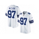 Men's Nike Dallas Cowboys #97 Terrell McClain Limited White NFL Jersey