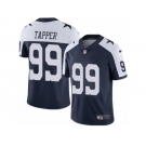 Men's Nike Dallas Cowboys #99 Charles Tapper Vapor Untouchable Limited Navy Blue Throwback Alternate NFL Jersey