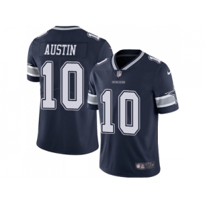 Nike Dallas Cowboys #10 Tavon Austin Navy Blue Team Color Men Stitched NFL Vapor Untouchable Limited Jersey