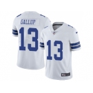 Nike Dallas Cowboys #13 Michael Gallup White Men Stitched NFL Vapor Untouchable Limited Jersey