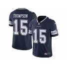 Nike Dallas Cowboys #15 Deonte Thompson Navy Blue Team Color Men Stitched NFL Vapor Untouchable Limited Jersey