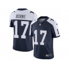 Nike Dallas Cowboys #17 Allen Hurns Navy Blue Thanksgiving Men Stitched NFL Vapor Untouchable Limited Throwback Jersey