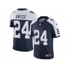 Nike Dallas Cowboys #24 Chidobe Awuzie Navy Blue Thanksgiving Men Stitched NFL Vapor Untouchable Limited Throwback Jersey