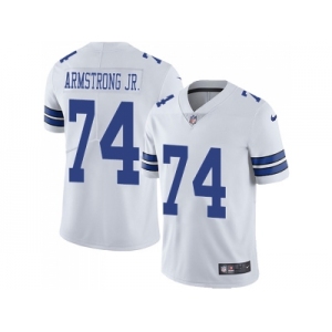 Nike Dallas Cowboys #74 Dorance Armstrong Jr. White Men Stitched NFL Vapor Untouchable Limited Jersey