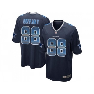 Nike Dallas Cowboys #88 Dez Bryant Navy Blue Team Color Men's Stitched NFL Limited Strobe Jersey
