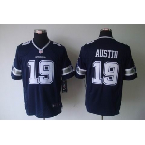 nike nfl jerseys dallas cowboys #19 austin blue[nike limited]