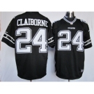 nike nfl jerseys dallas cowboys #24 claiborne black[nike limited]