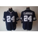 nike nfl jerseys dallas cowboys #24 claiborne blue[nike limited]