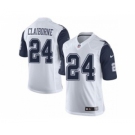 nike nfl jerseys dallas cowboys #24 morris claiborne white[Limited throwback]