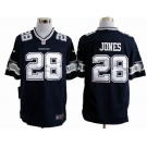 nike nfl jerseys dallas cowboys #28 felix jones blue[nike limited]