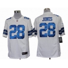 nike nfl jerseys dallas cowboys #28 felix jones white [nike limited]