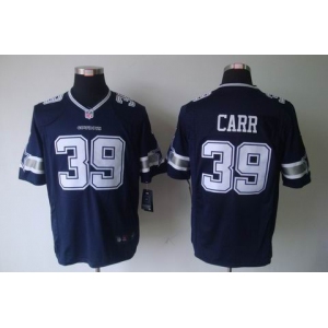 nike nfl jerseys dallas cowboys #39 carr blue[nike limited]