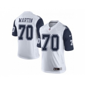 nike nfl jerseys dallas cowboys #70 martin white[Limited throwback]