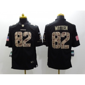 nike nfl jerseys dallas cowboys #82 witten black[salute to service limited]