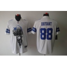 nike nfl jerseys dallas cowboys #88 bryant white[helmet tri-blend limited]