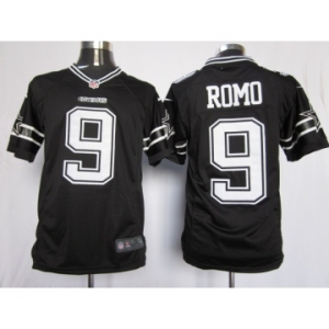 nike nfl jerseys dallas cowboys #9 romo black[nike limited]