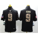 nike nfl jerseys dallas cowboys #9 romo black[salute to service limited]