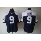 nike nfl jerseys dallas cowboys #9 romo blue[game limited throwback]