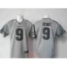 nike nfl jerseys dallas cowboys #9 romo gray[game]