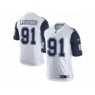 nike nfl jerseys dallas cowboys #91 l. p. ladouceur white[Limited throwback]