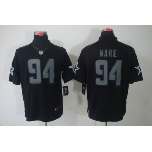 nike nfl jerseys dallas cowboys #94 ware black[nike limited]