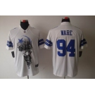 nike nfl jerseys dallas cowboys #94 ware white[helmet tri-blend limited]