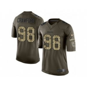 nike nfl jerseys dallas cowboys #98 tyrone crawford army green[nike Limited Salute To Service]