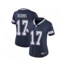 Women Nike Dallas Cowboys #17 Allen Hurns Navy Blue Team Color Stitched NFL Vapor Untouchable Limited Jersey