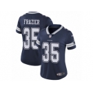 Women Nike Dallas Cowboys #35 Kavon Frazier Navy Blue Team Color Vapor Untouchable Limited Player NFL Jersey