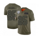 Women's Dallas Cowboys #25 Xavier Woods Limited Camo 2019 Salute to Service Football Jersey