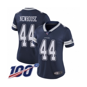 Women's Dallas Cowboys #44 Robert Newhouse Navy Blue Team Color Vapor Untouchable Limited Player 100th Season Football Jersey