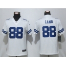 Women's Dallas Cowboys  #88 CeeDee Lamb White Vapor Untouchable Limited Player Football Jersey