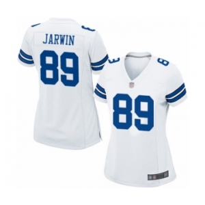 Women's Dallas Cowboys #89 Blake Jarwin Game White Football Jersey