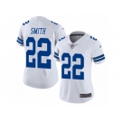 Women's Nike Dallas Cowboys #22 Emmitt Smith Vapor Untouchable Limited White NFL Jersey
