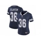 Women's Nike Dallas Cowboys #36 Robert Blanton Vapor Untouchable Limited Navy Blue Team Color NFL Jersey