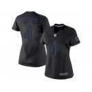 Women's Nike Dallas Cowboys #4 Dak Prescott Limited Black Impact NFL Jersey