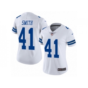 Women's Nike Dallas Cowboys #41 Keith Smith Vapor Untouchable Limited White NFL Jersey