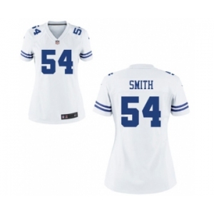 Women's Nike Dallas Cowboys #54 Jaylon Smith White NFL Jersey